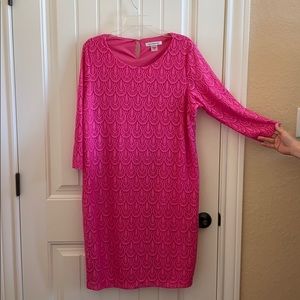 Allison Daley Pink lined dress